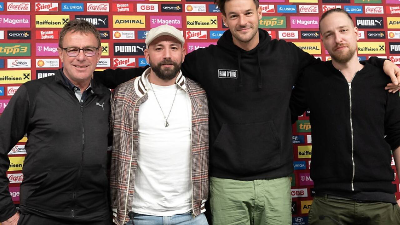 Ein gefährliches Quartett: Rangnick, Seiler, Pizzera und Fellner 