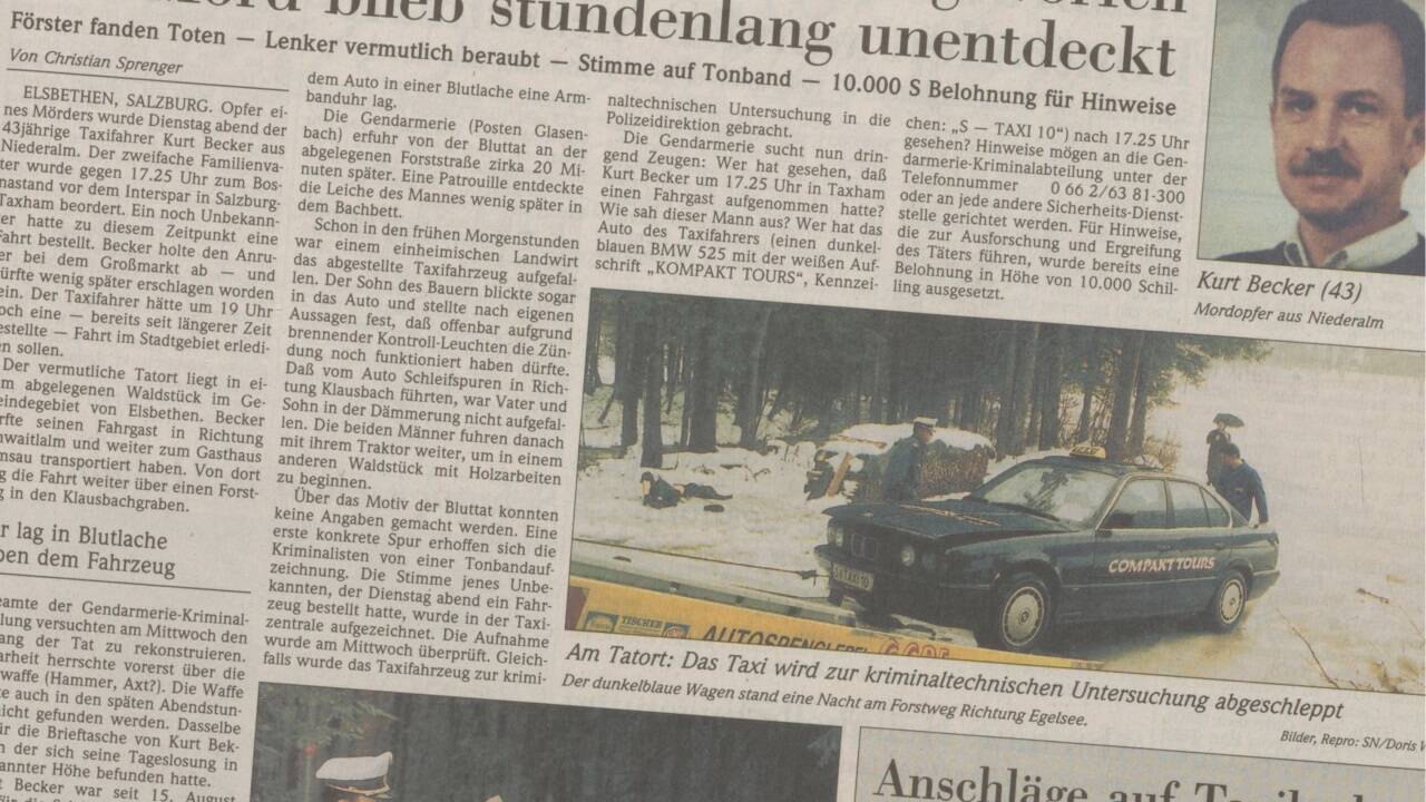 Lange lagen die Ermittler im Fall Kurt Becker neben der Spur. Doch dann lieferte ein Handflächenabdruck 20 Jahre nach der Tat doch noch ein Ergebnis. Auch die Fortschritte in der DNA-Analyse half den Polizisten. Seiher gilt der Fall als abgeschlossen. Lange lagen die Ermittler im Fall Kurt Becker neben der Spur. Doch dann lieferte ein Handflächenabdruck 20 Jahre nach der Tat doch noch ein Ergebnis. Auch die Fortschritte in der DNA-Analyse half den Polizisten. Seiher gilt der Fall als abgeschlossen.