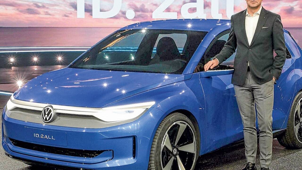 Mit dem ID.2all setzt der neue VW-Markenchef Thomas Schäfer ein wichtiges Signal für die kommende Ausrichtung der Kernmarke des Konzerns. 