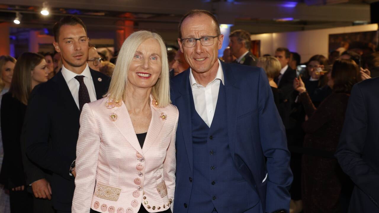 ÖSV-Präsidentin Roswitha Stadlober kam mit Ehemann Alois zur Gala.  ÖSV-Präsidentin Roswitha Stadlober kam mit Ehemann Alois zur Gala.