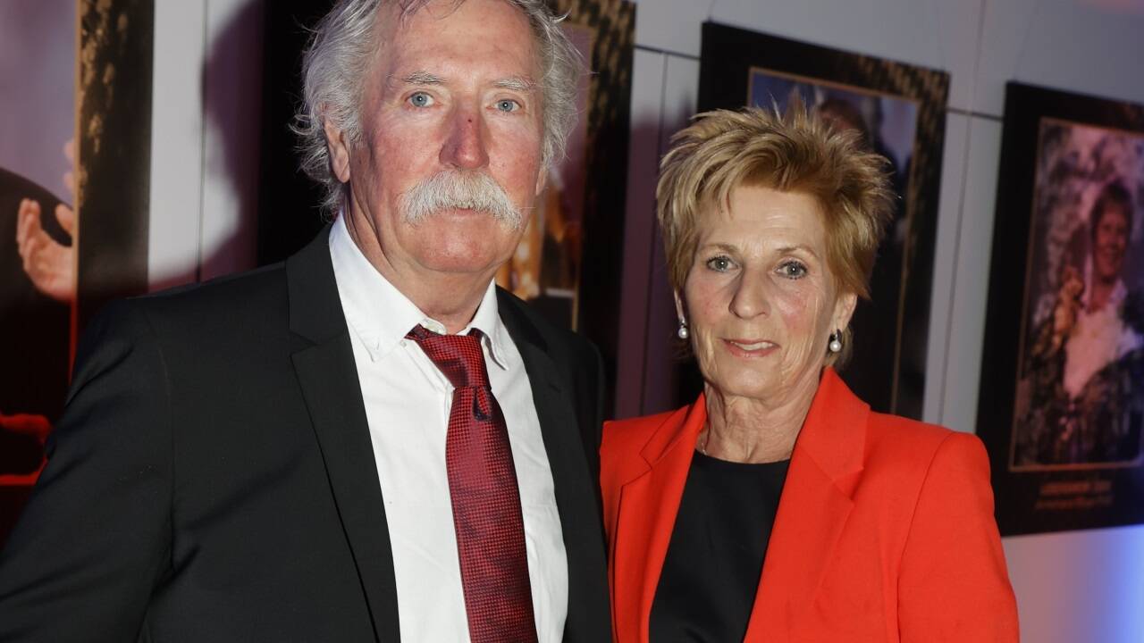 Ferdinand Hirscher (Vater von Skistar Marcel Hirscher) mit Sylvia Hirscher. 