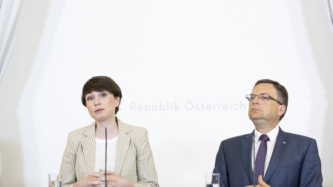 Sie gelten als stabilisierende Achse der Koalition: die Fraktionsvorsitzenden Sigrid Maurer, Grüne, und August Wöginger, ÖVP. Sie gelten als stabilisierende Achse der Koalition: die Fraktionsvorsitzenden Sigrid Maurer, Grüne, und August Wöginger, ÖVP.