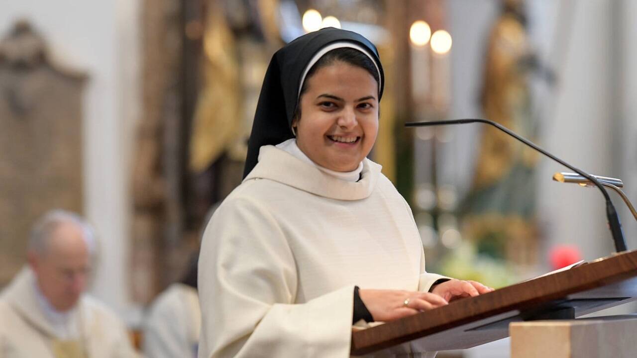  Maria Annie Shori ist die mit Abstand jüngste Ordensschwester bei den Halleiner Franziskanerinnen. 