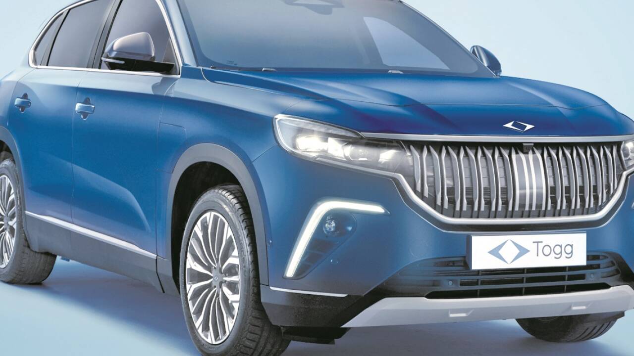 Das Design des Togg T10X stammt vom italienischen Designer Pininfarina und stellt die Tulpe als Symbol der anatolischen Kultur in den Fokus. 