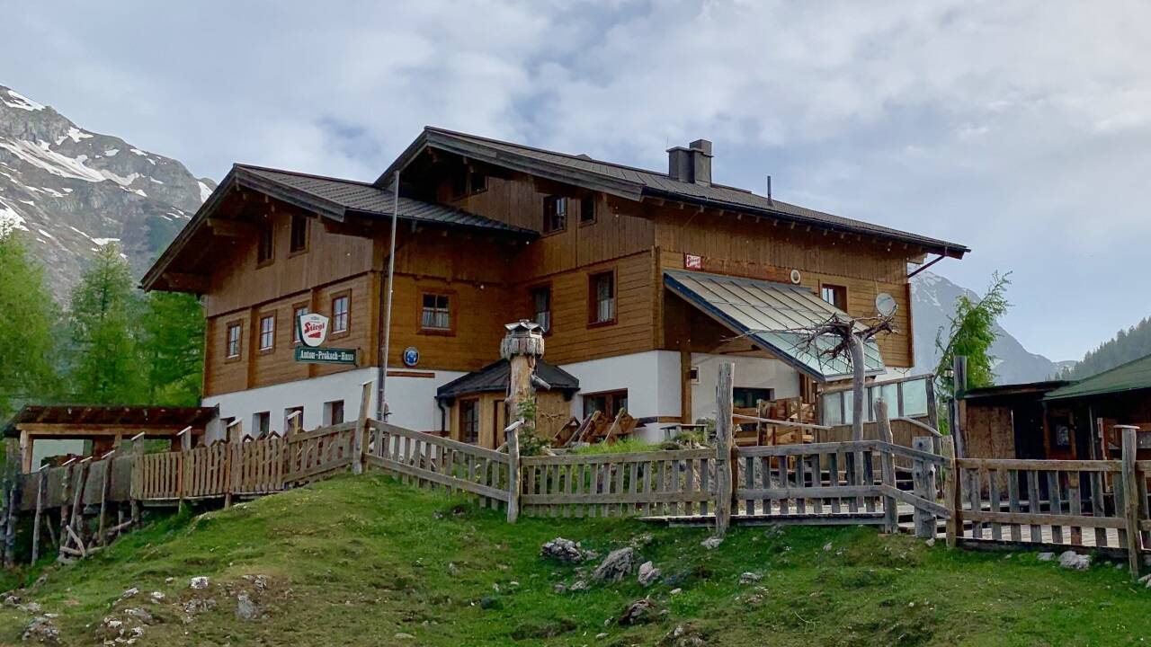 Das Anton-Proksch-Haus in Werfenweng.  