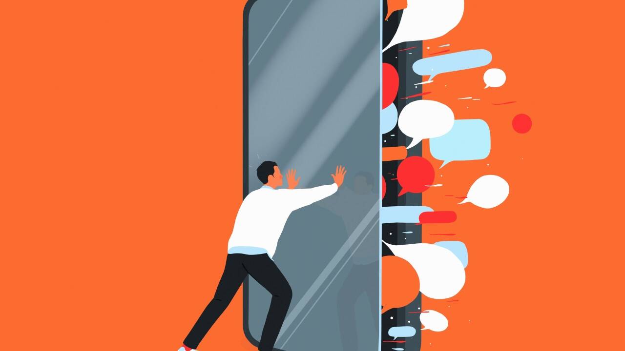 Der Digitalkonsum sei bei uns allen zu hoch, sagt Autorin und positive Psychologin Anna Miller.  Der Digitalkonsum sei bei uns allen zu hoch, sagt Autorin und positive Psychologin Anna Miller.