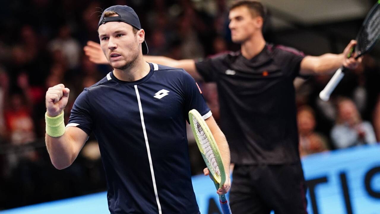 Lucas Miedler (vorne) und Alexander Erler haben sich auf der ATP-Tour etabliert. 