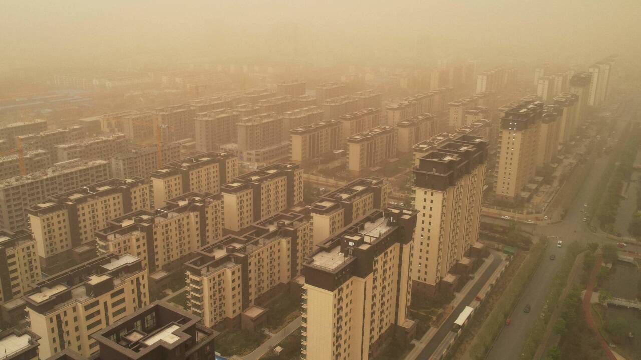 Sandsturm in China 