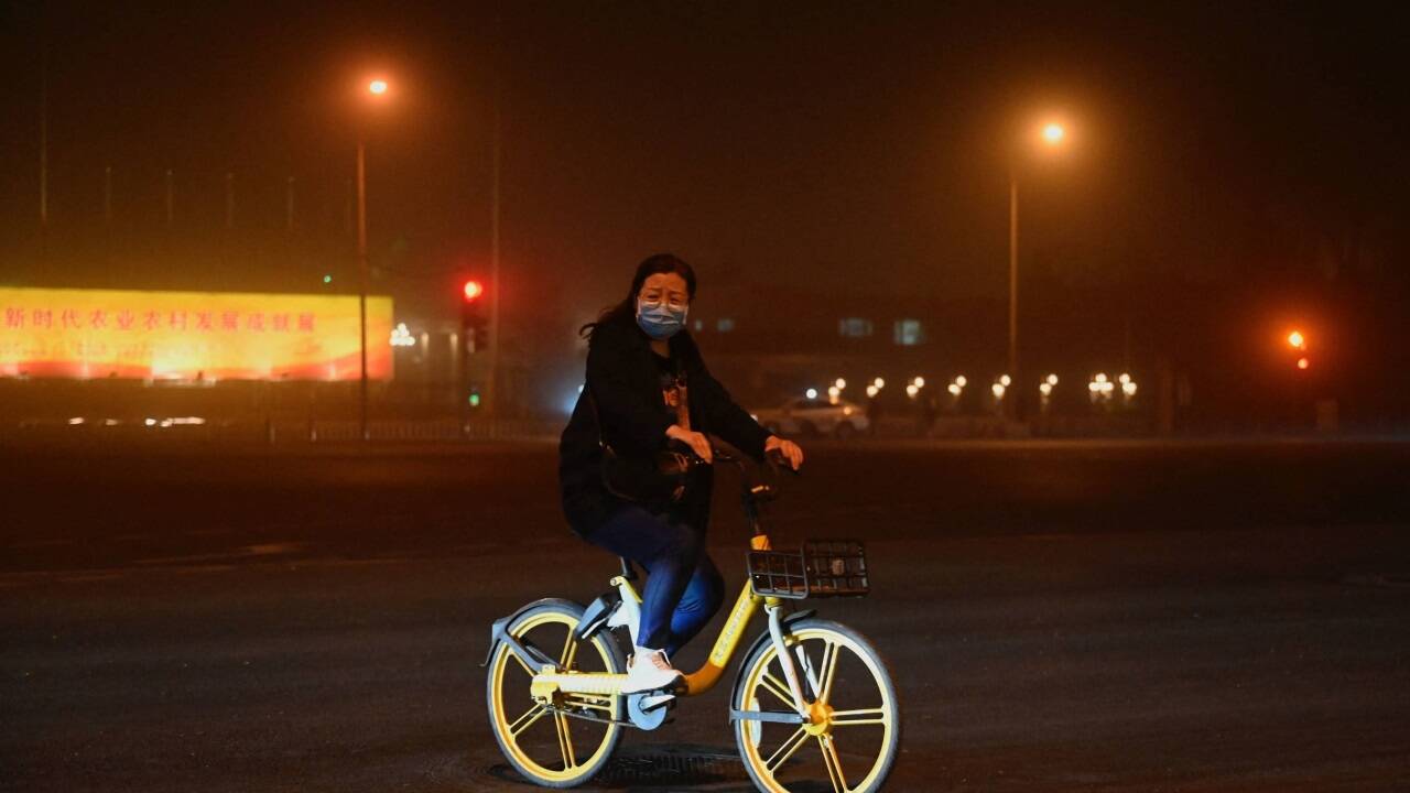 Sandsturm in China 
