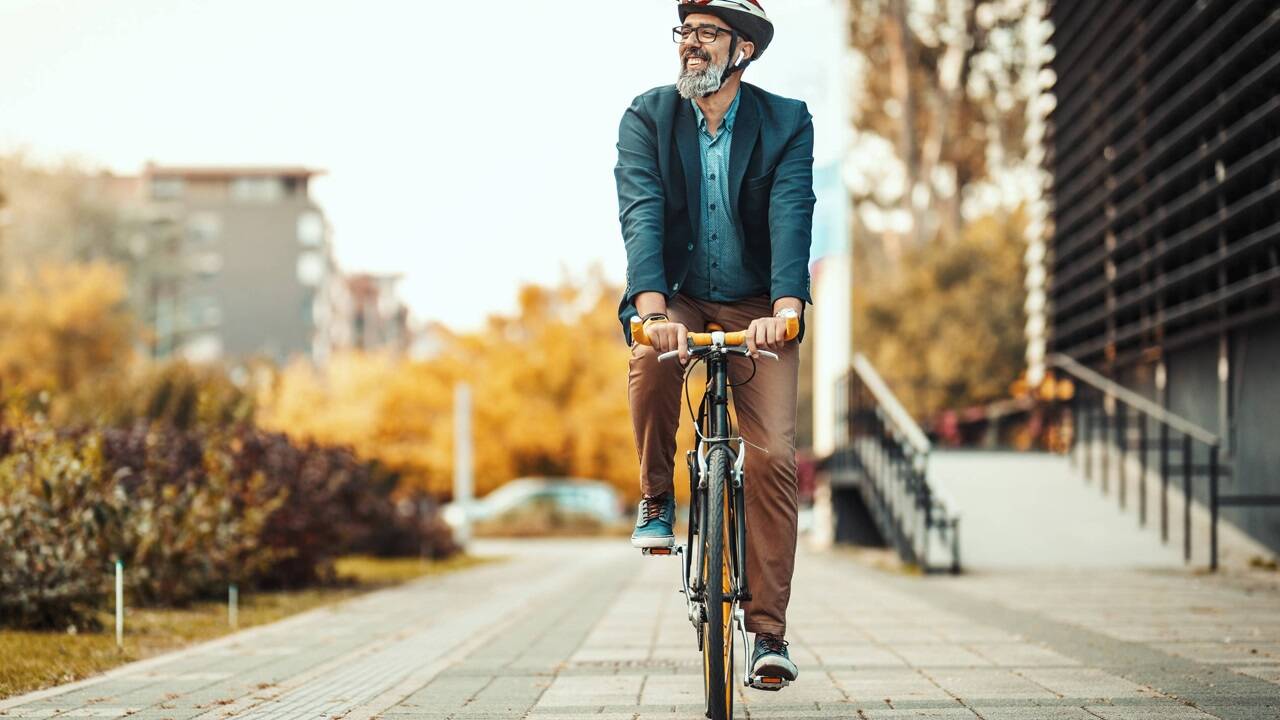 Ein Dienstfahrrad bringt viele Vorteile mit sich. 