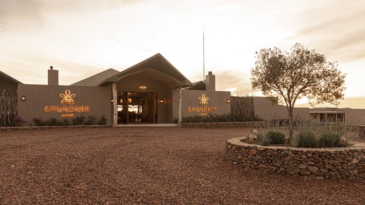 Die Gmundner Lodge in Namibia.  