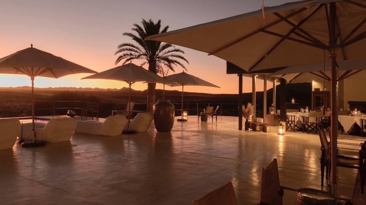 Die Gmundner Lodge in Namibia.  