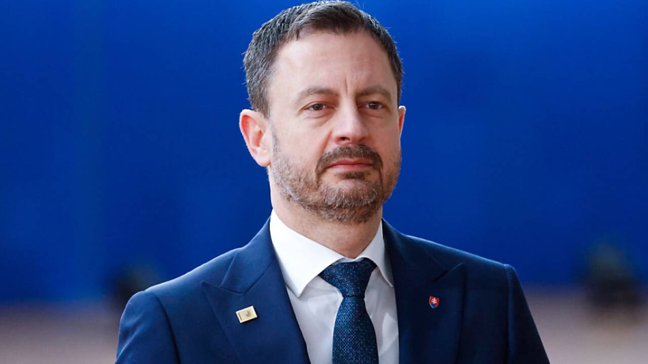 Slowakischer Premier Heger hielt Vortrag in Wien 