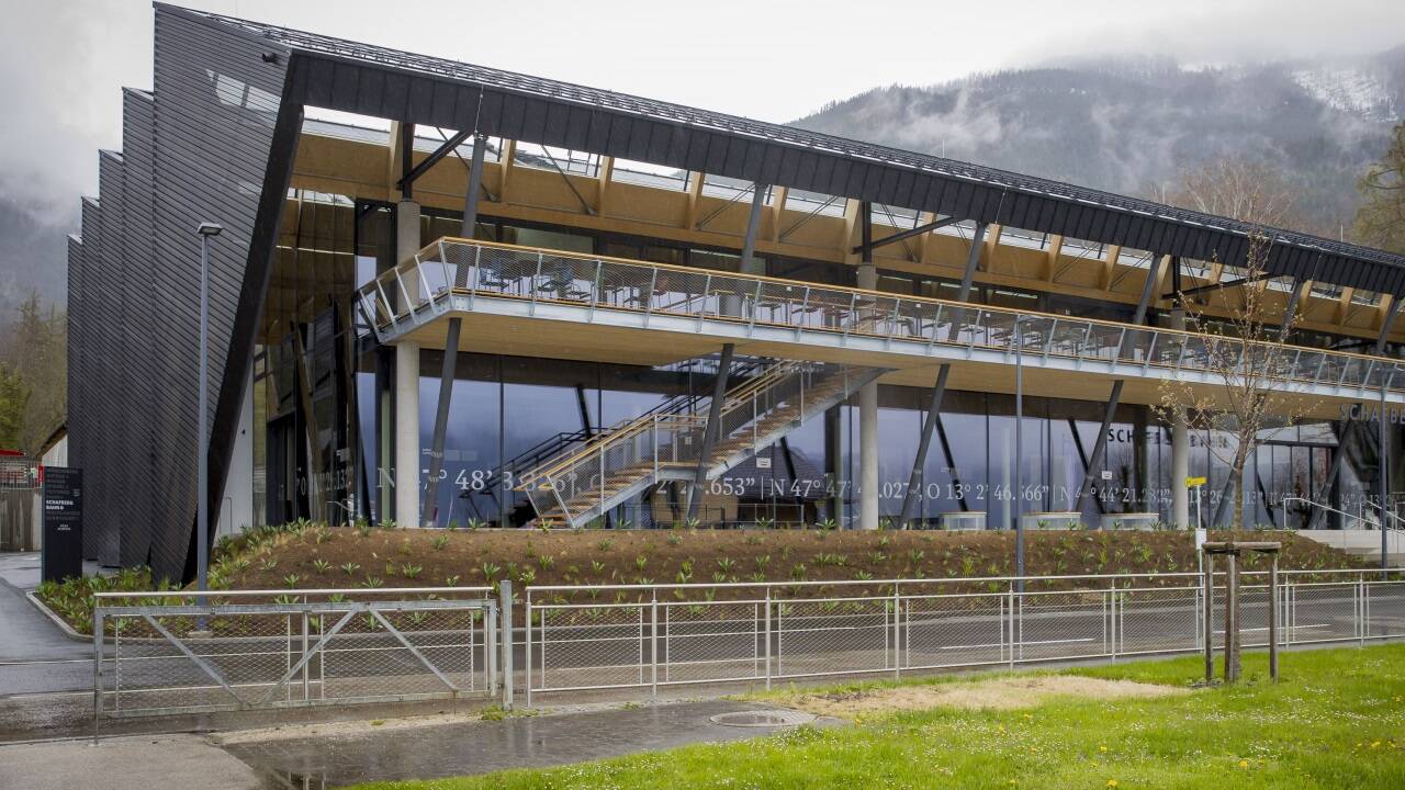 Die Außenfassade des neuen „ErlebnisQuartiers“. 