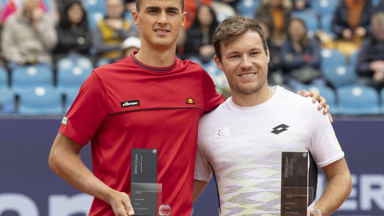 Vierter Titel in der noch jungen gemeinsamen Karriere: Alexander Erler (l.) und Lucas Miedler. 