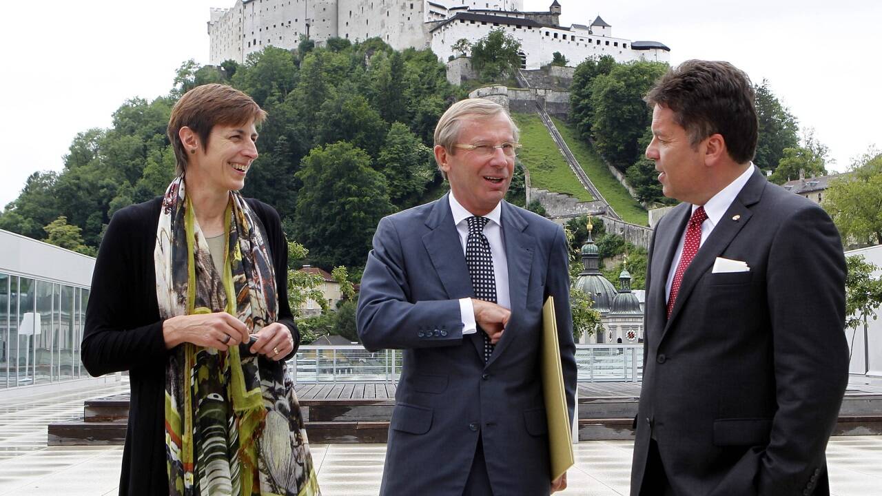 2013: Astrid Rössler (Grüne), Haslauer (ÖVP), Hans Mayr (Team Stronach).  