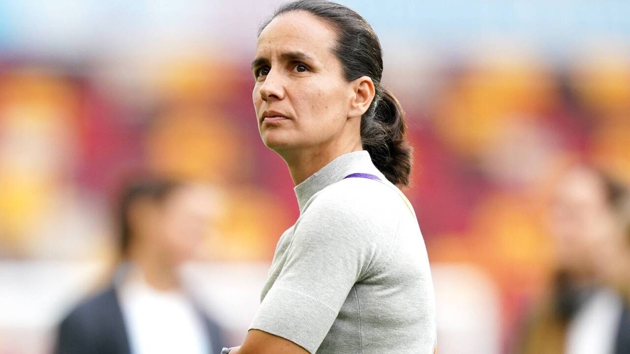 Teamchefin Irene Fuhrmann.  