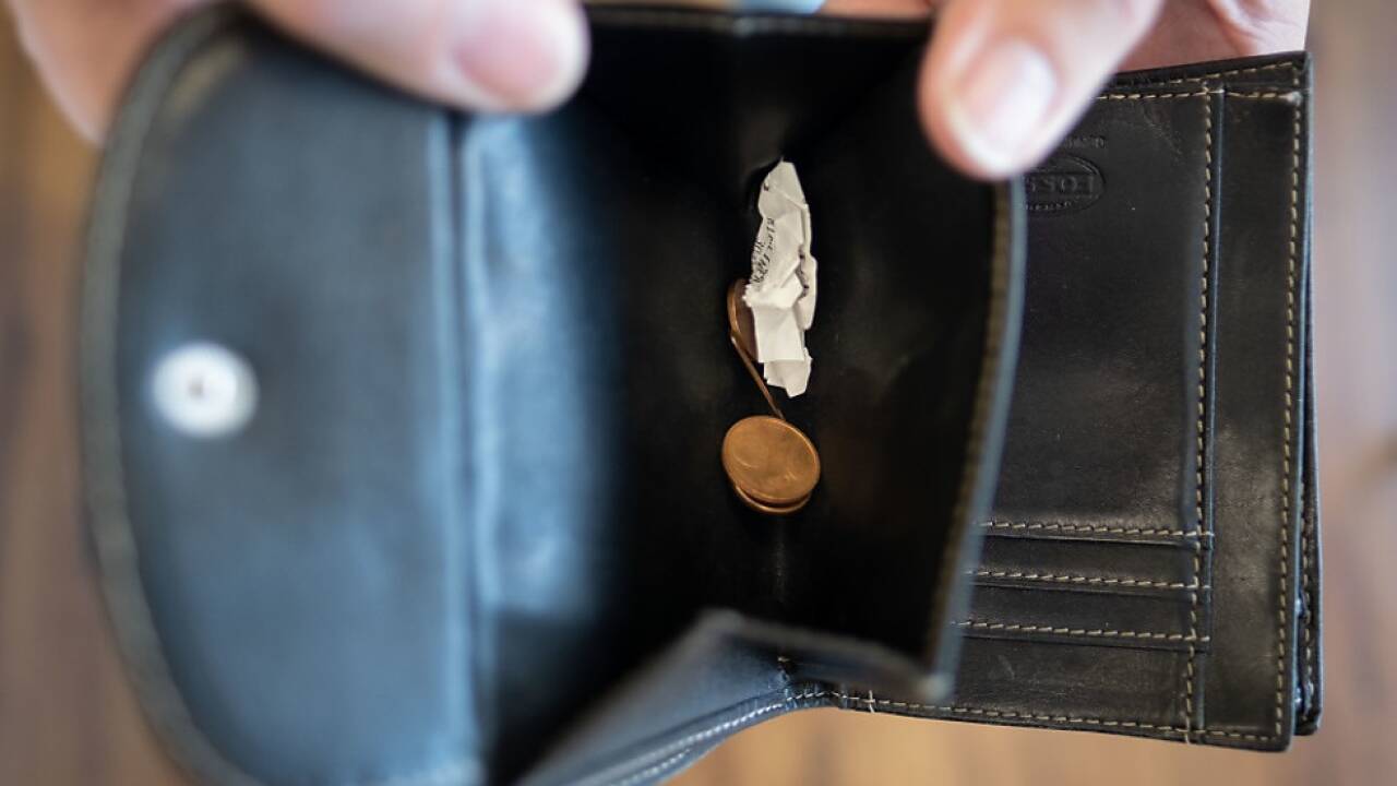 Vielen bleibt nichts mehr im Börsel Vielen bleibt nichts mehr im Börsel