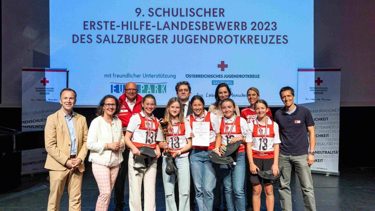 Siegerteam in Silber des Bundesrealgymnasiums HIB Saalfelden.  Siegerteam in Silber des Bundesrealgymnasiums HIB Saalfelden.