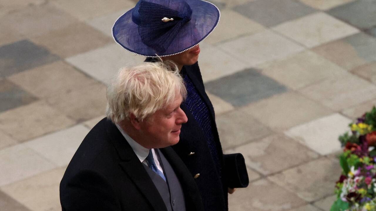 Ex-Premier von Großbritannien, Boris Johnson. Ex-Premier von Großbritannien, Boris Johnson.