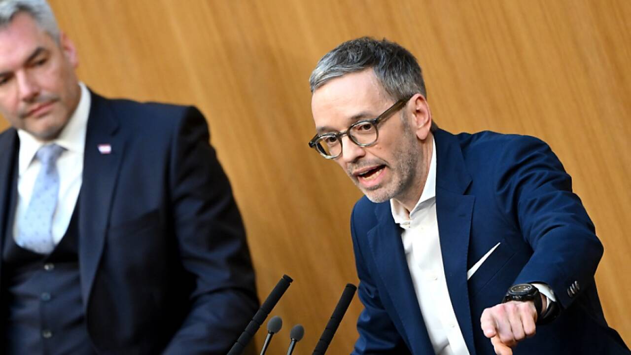 Bald in Koalition? - ÖVP-Chef Nehammer und FPÖ-Chef Kickl 