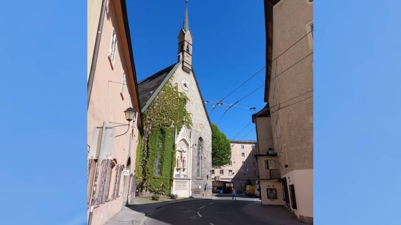 Am Bürgerspitalplatz in der Salzburger Altstadt wurden oftmals „Lustdirnen“ angeworben.  