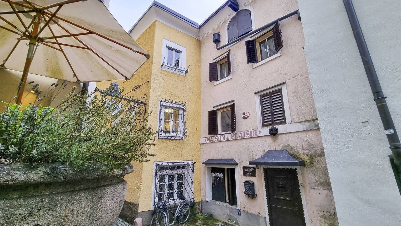 Das ehemalige Bordell „Maison de Plaisir“ in der Steingasse. 