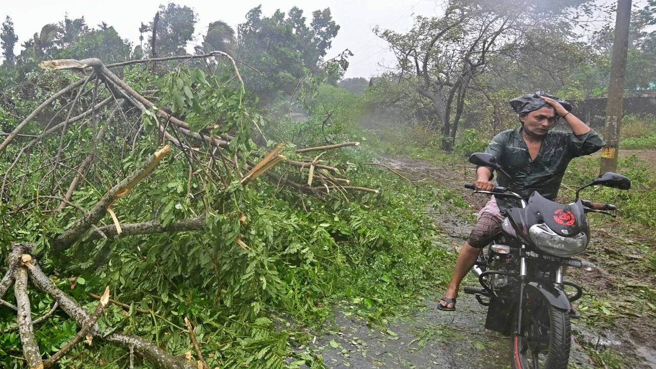 Ausläufer des Zyklons erreichten Myanmar und Bangladesch 