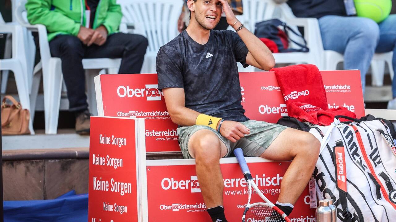 Dominic Thiem kämpft diese Woche in Bordeaux um Weltranglistenpunkte. 