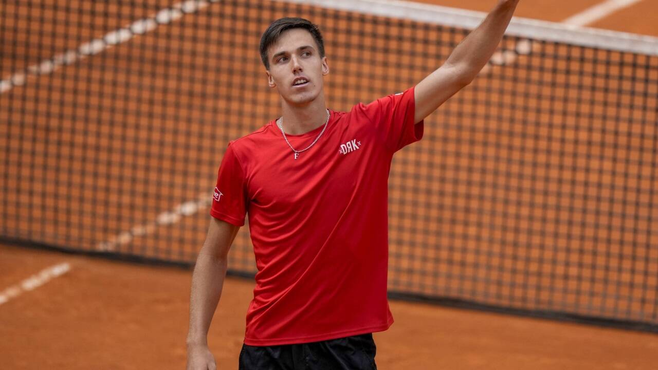 Der 23-jährige Ungar Fabian Marozsan besiegte Carlos Alcaraz. 
