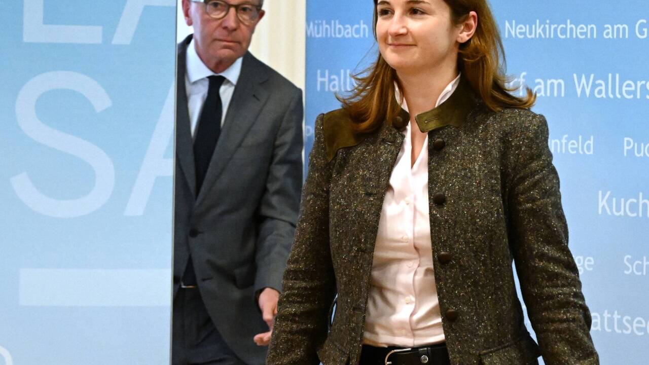 FPÖ-Chefin Marlene Svazek und Landeshauptmann Wilfried Haslauer (ÖVP) sprachen am Mittwochabend über den Stand der Koalitionsverhandlungen.  