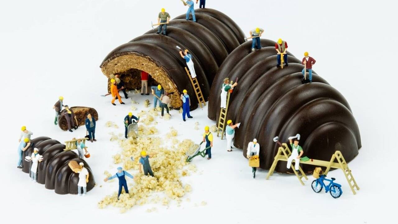 Keine Baustelle, sondern ein Genuss: der Zaunerstollen. 