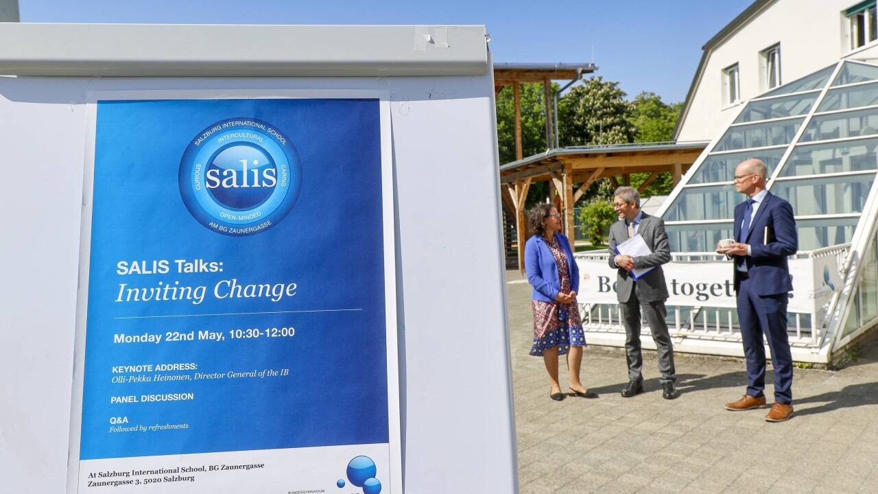 Die Salis ist im Bundesland die einzige öffentliche internationale Schule. 