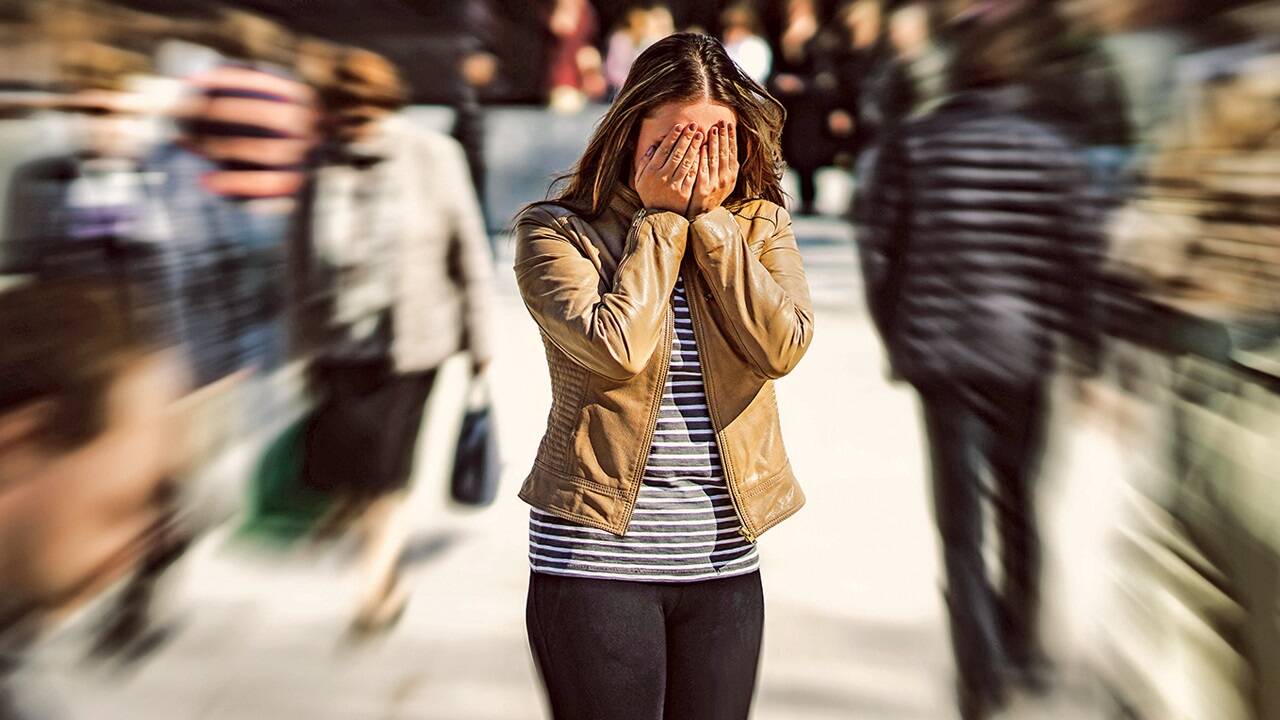 Leiden Menschen unter Panikattacken, haben sie mitunter Angst, das Haus zu verlassen.   Leiden Menschen unter Panikattacken, haben sie mitunter Angst, das Haus zu verlassen.