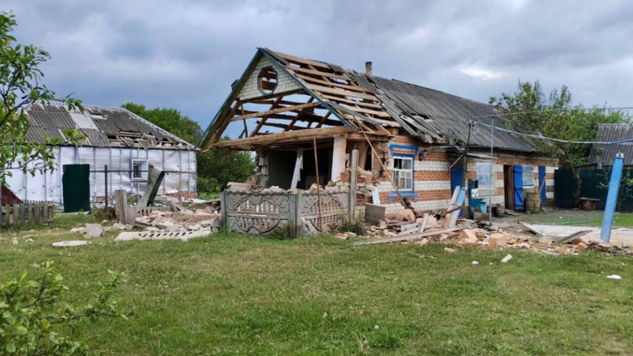 Gebäude in Belgorod soll durch Drohnenangriff beschädigt worden sein 