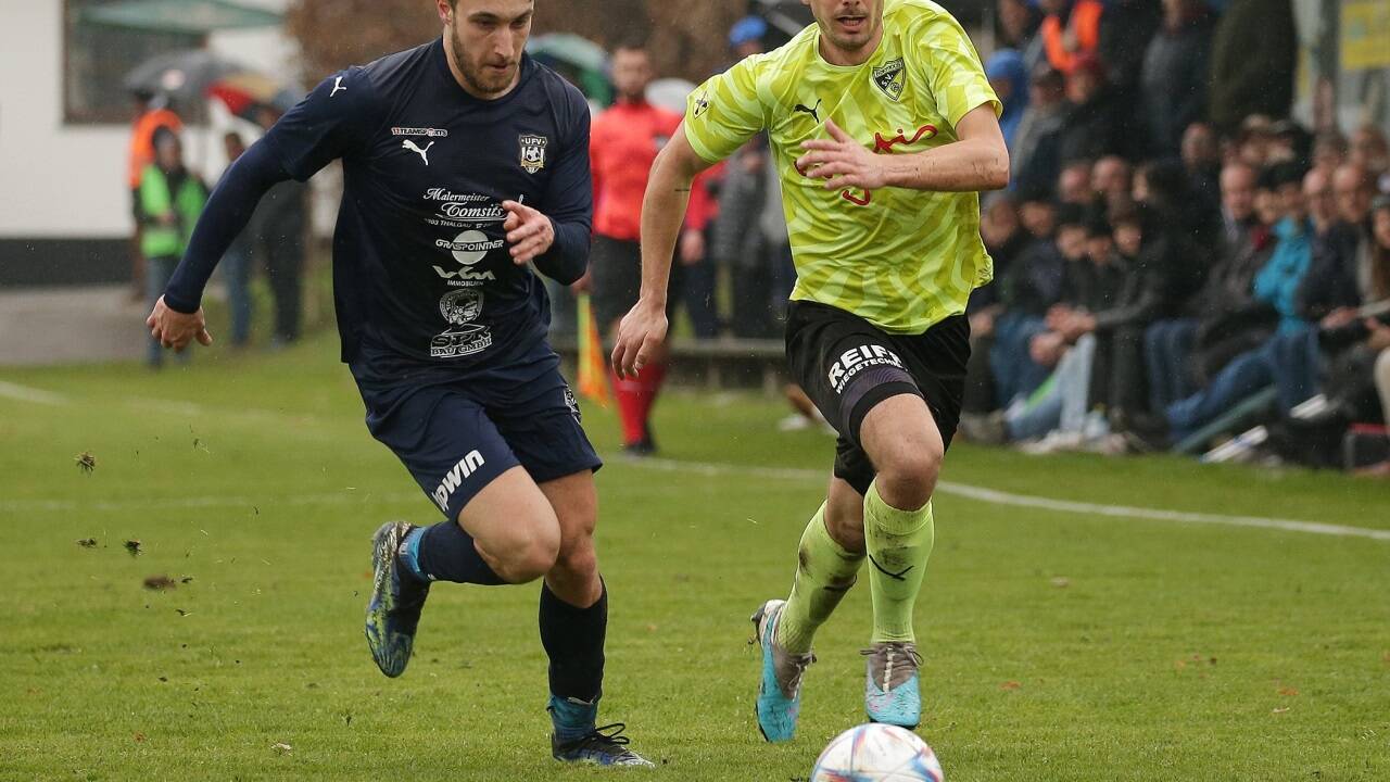 Weiter im Titelrennen: Thalgaus David Wendlinger (l.) und der Bürmooser Manfred Pabinger. 