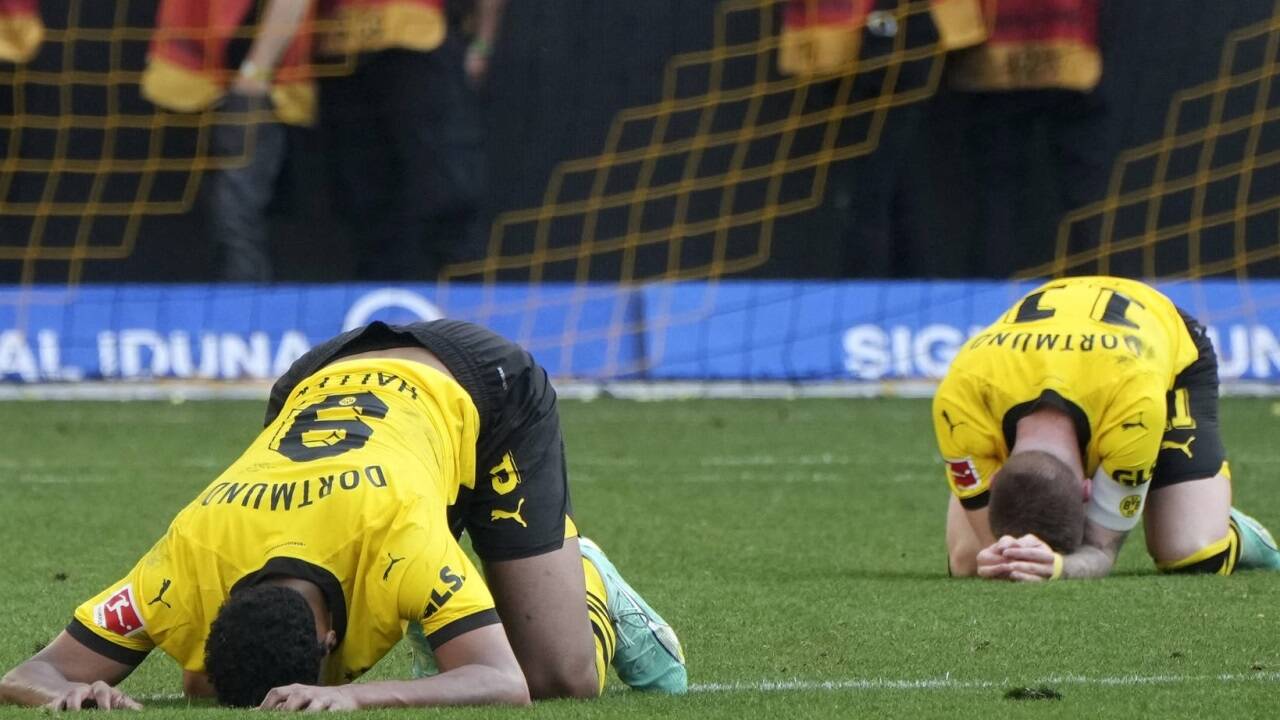 Die Dortmunder waren fassungslos. 