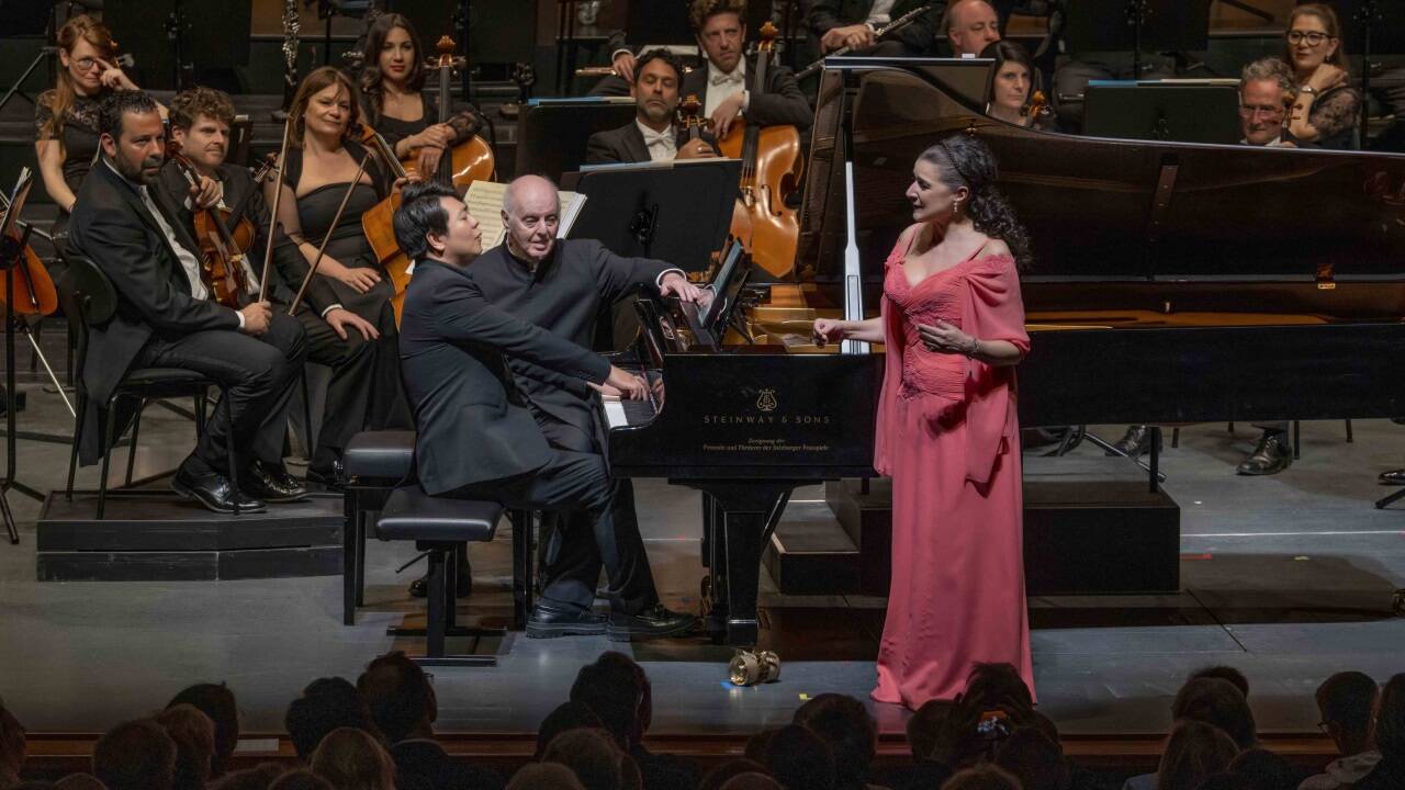 Lang Lang begleitete Cecilia Bartoli am Klavier 