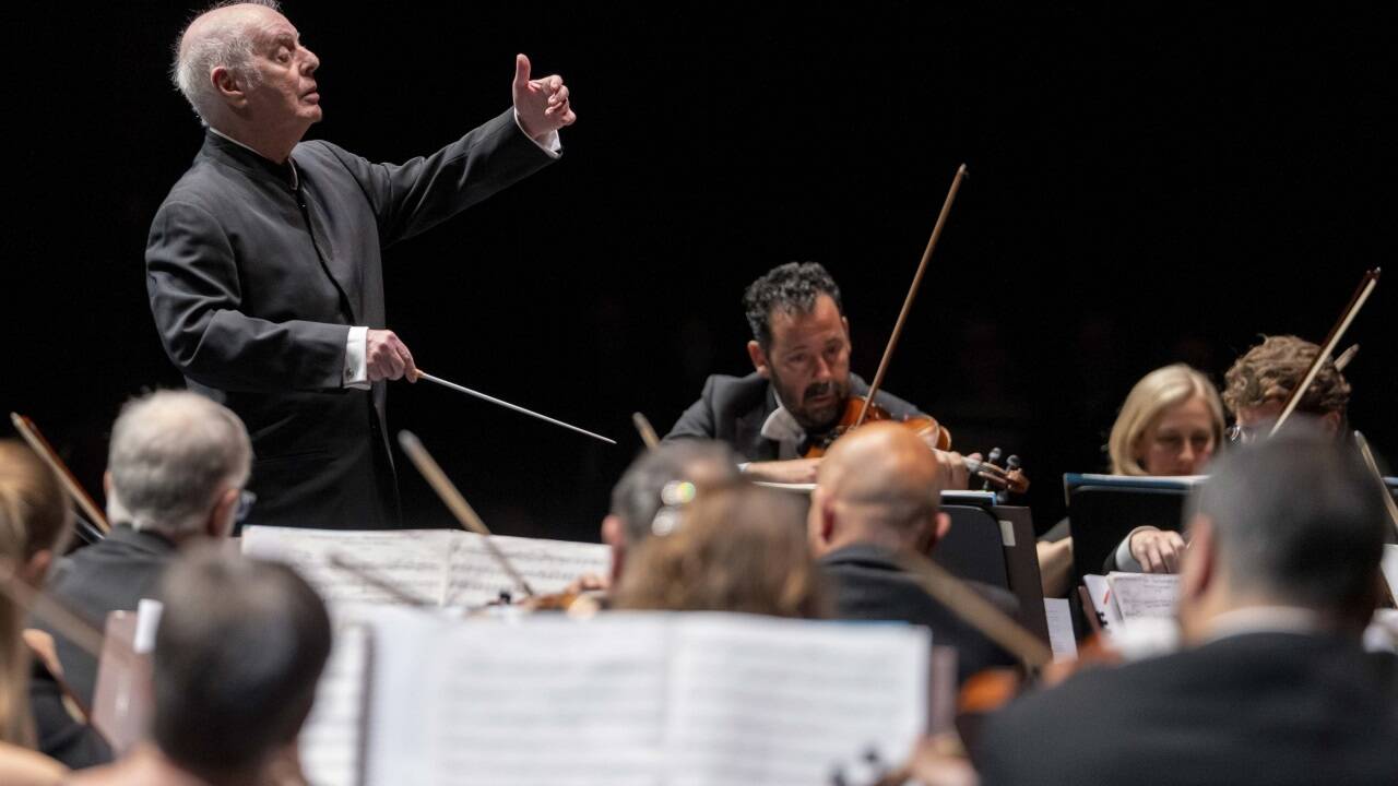 Daniel Barenboim dirigierte den zweiten Konzertteil 