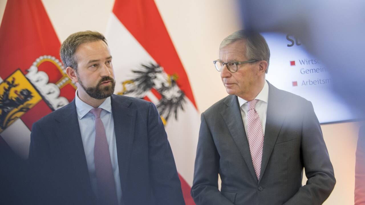 Wilfried Haslauer hat seine Wahl getroffen. Stefan Schnöll soll ihm eines Tages an der Spitze nachfolgen. 