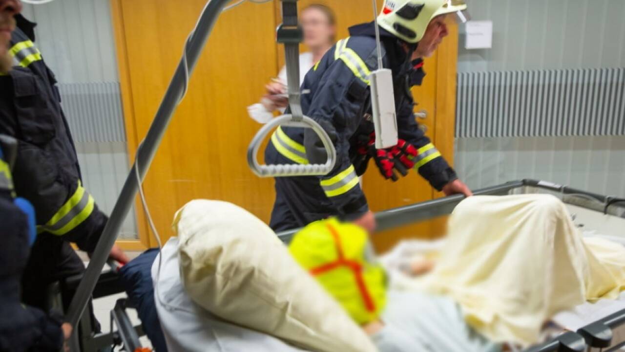 Großeinsatz für die Helfer in Mödling 