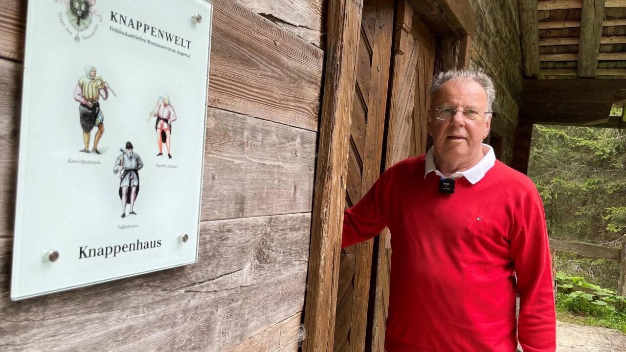„Die Knappen waren um nichts zu beneiden“, sagt Walter Wihart, Obmann des Vereins Via Aurea. 