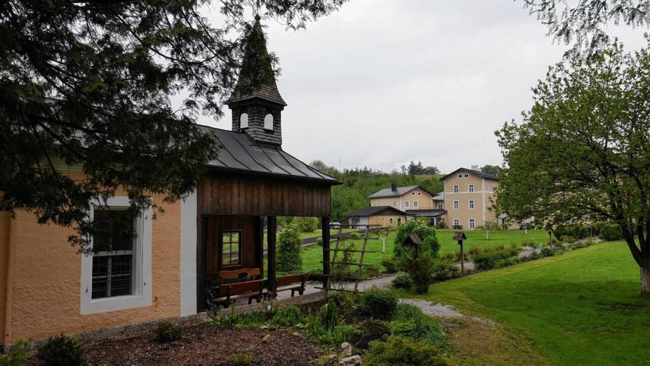 Die Gartenkapelle des Missionshauses Maria Sorg.  