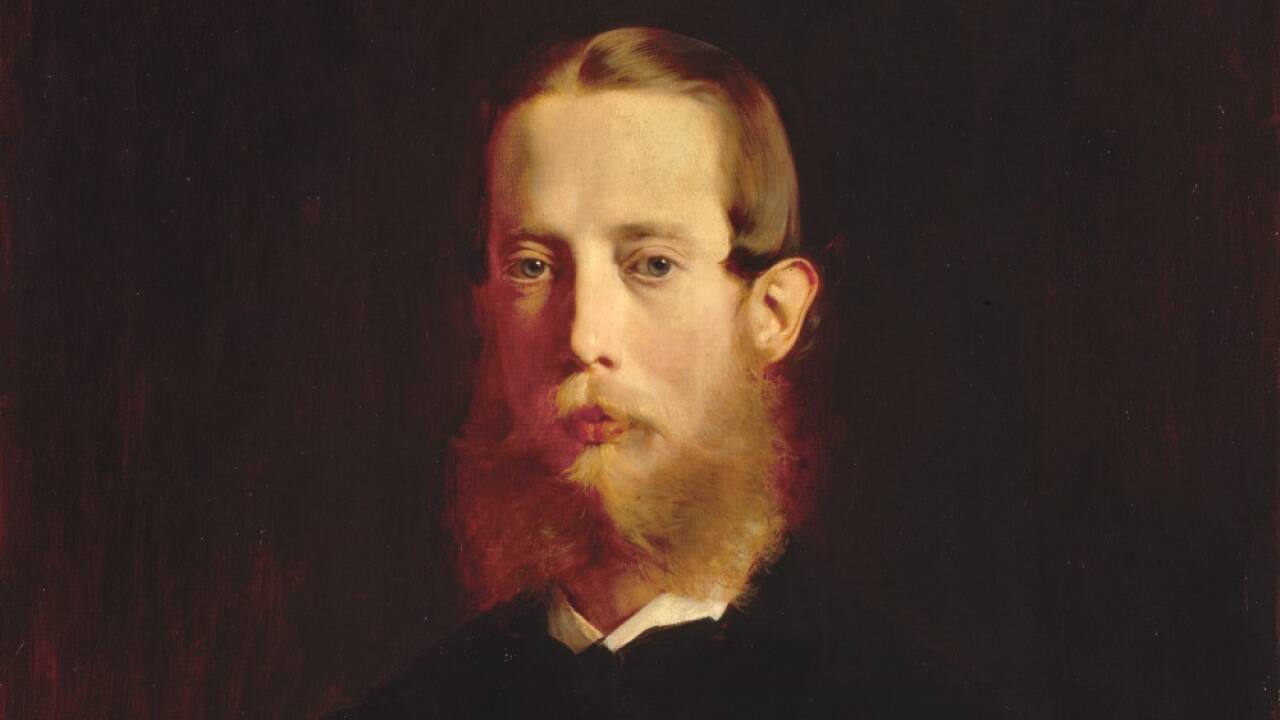 Erzherzog Ludwig Viktor, ein Ölgemälde von Heinrich von Angeli aus dem Jahr 1874.  