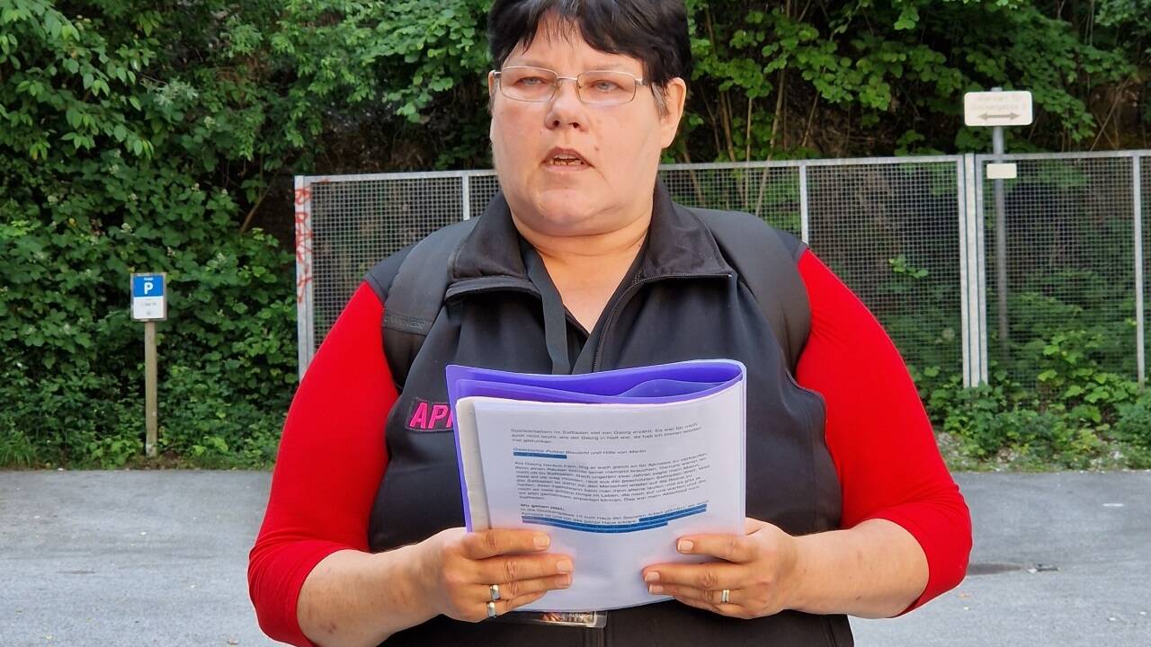 Evelyne Aigner präsentierte den ersten weiblichen Sozialen Stadtspaziergang. Evelyne Aigner präsentierte den ersten weiblichen Sozialen Stadtspaziergang.