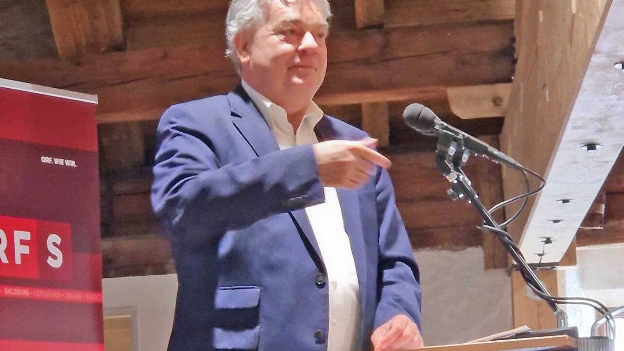 Vizekanzler Werner Kogler nahm die offizielle Eröffnung vor.  