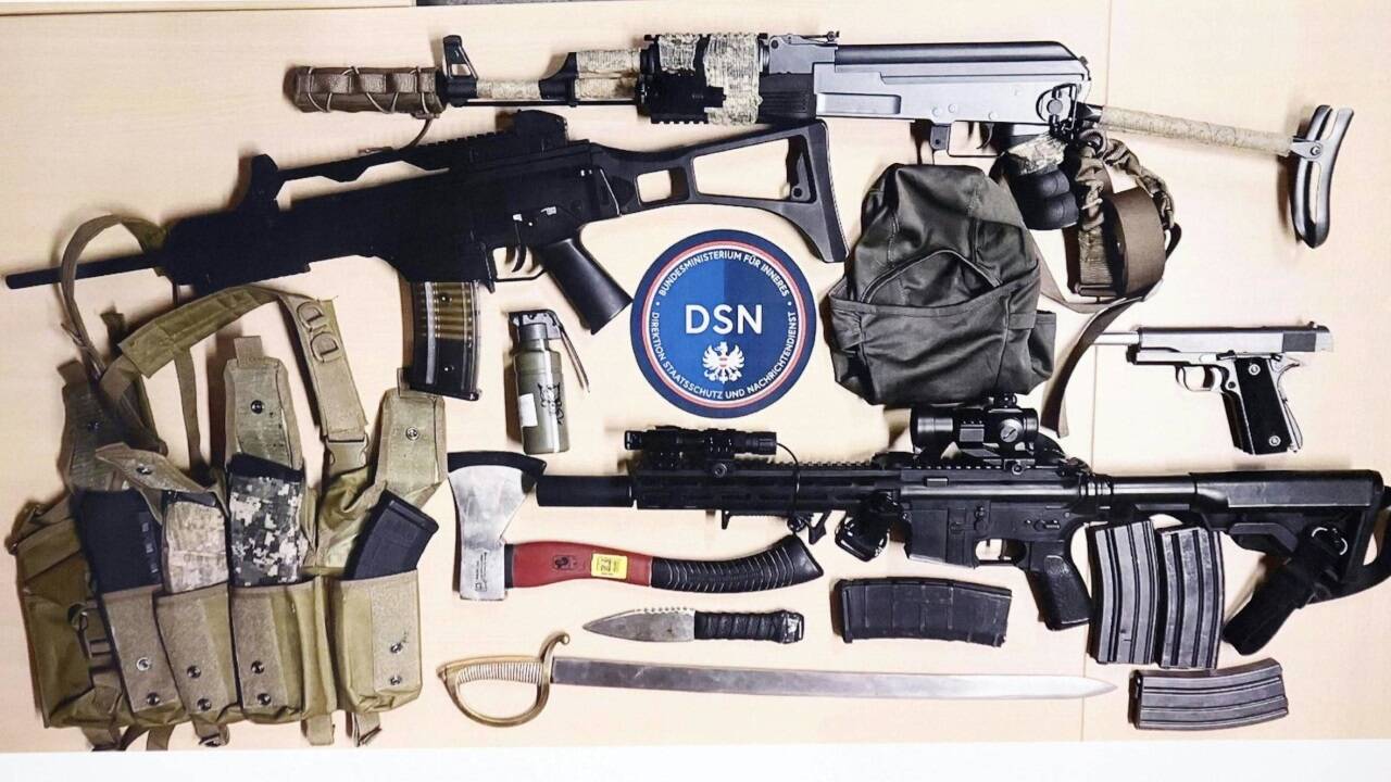 Sichergestellte Waffen Sichergestellte Waffen