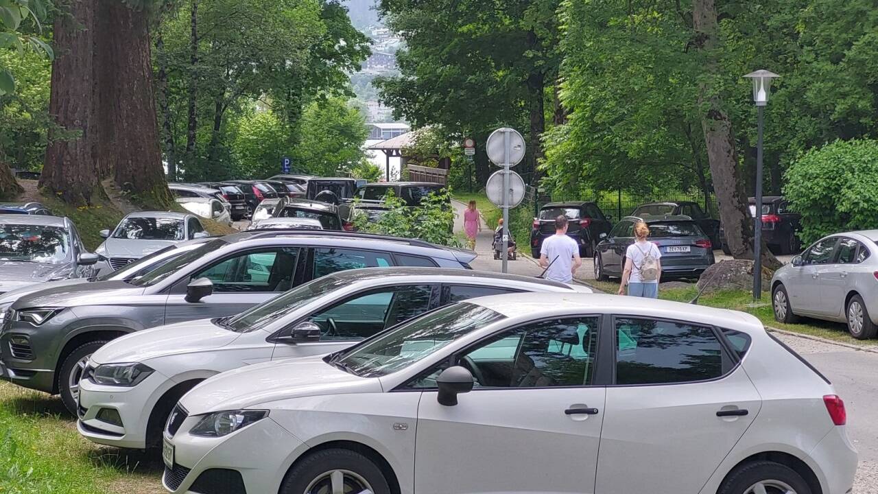 Noch ist das Parken im Thumersbacher Park kostenlos. 