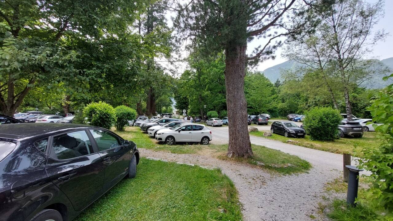 Noch ist das Parken im Thumersbacher Park kostenlos. 