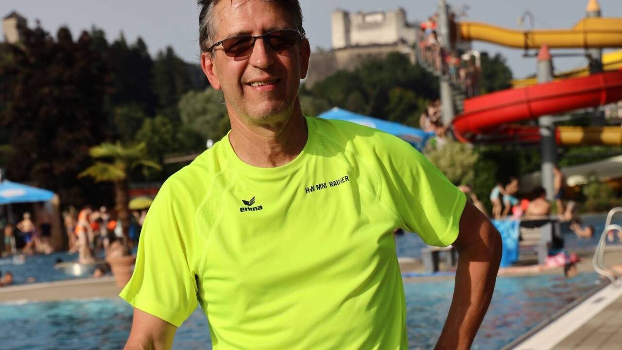 Christian Mazanek im Lepi: „Es gibt zu wenige Schwimmlehrer.“ Christian Mazanek im Lepi: „Es gibt zu wenige Schwimmlehrer.“
